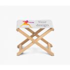 Holz Klapphocker 41x34x39 cm | Window2Print
