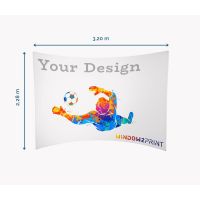 Textilmessewand Horizontal - Window2Print - Druckerei