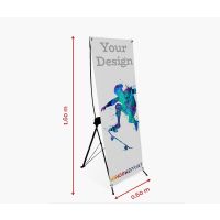 X-banner 60 x 160 cm - Window2Print
