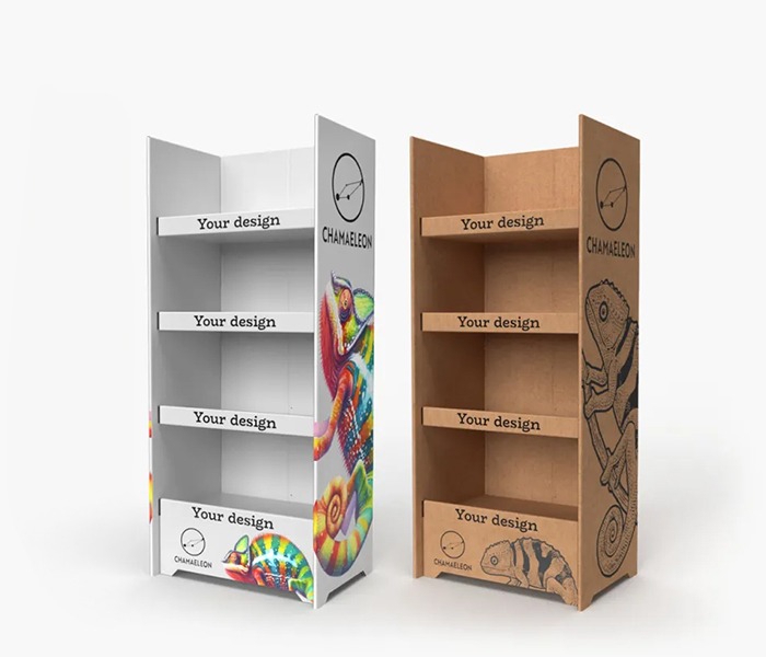 Mehr Bodenaufsteller Displays, mehr Möglichkeiten - entdecken Sie Lösungen aus ökologischen Materialien!