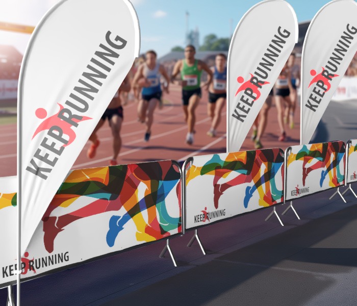TOP Werbung für Sportveranstaltungen, die Eindruck hinterlässt!