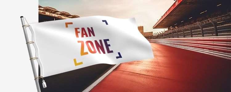 Fan Zone Flaggen